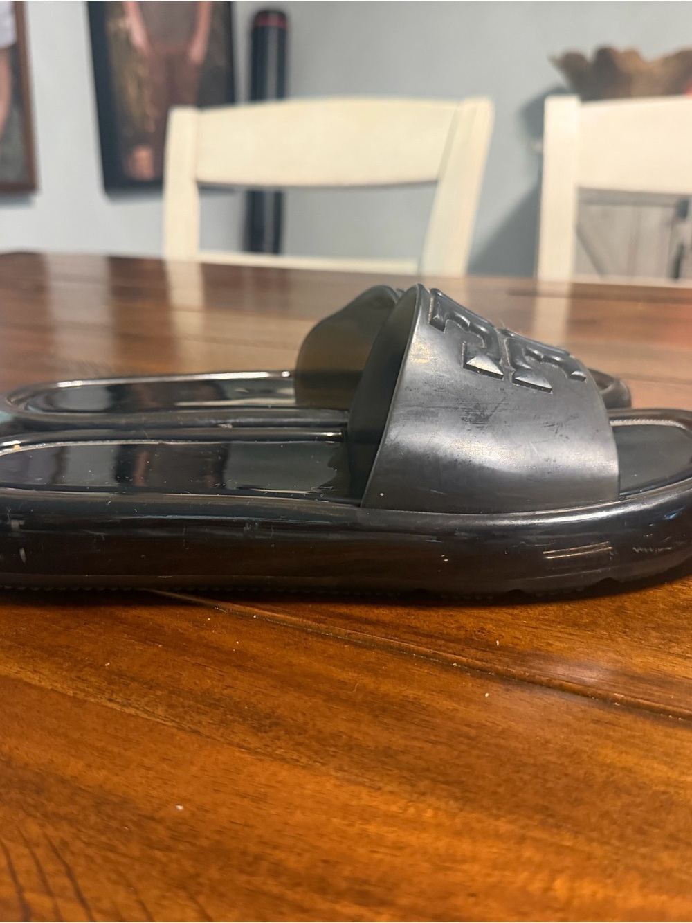 Tory Burch Black Slide Sandals - Picture 3 of 3